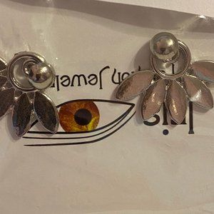 Iris Jewelry Silver Earrings